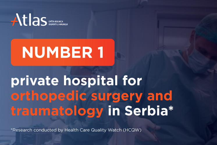 Atlas hospital in the top of private healthcare in Serbia: Top 5 recognitions in 4 categories