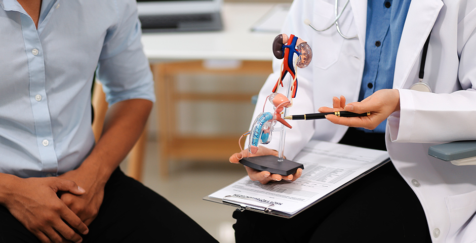 lice Urological examination